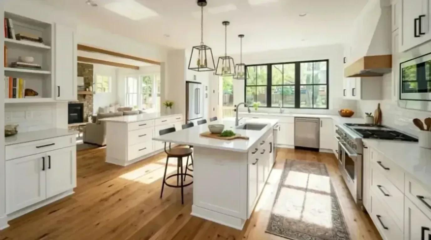 Beautiful home remodeling project